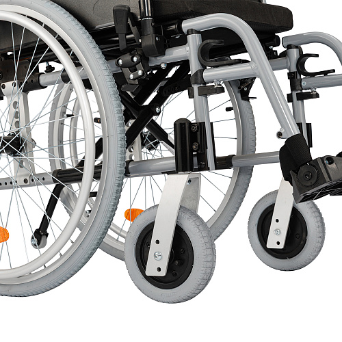 Передние колеса, регулируемые по вертикали